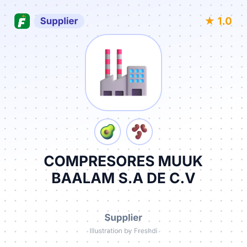 COMPRESORES MUUK BAALAM S.A DE C.V – summary card, no photo uploaded yet