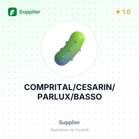 COMPRITAL/CESARIN/PARLUX/BASSO – summary card, no photo uploaded yet