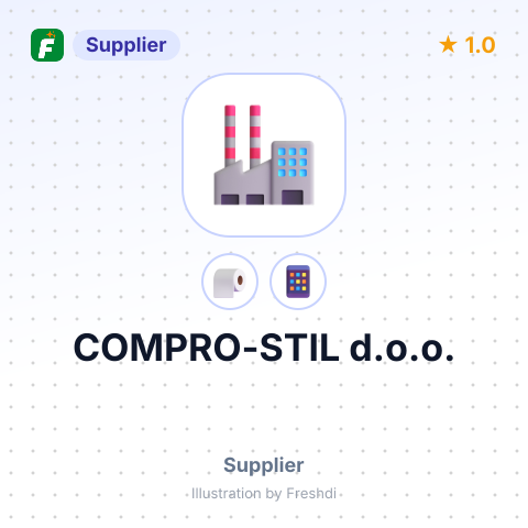 COMPRO-STIL d.o.o. – summary card, no photo uploaded yet