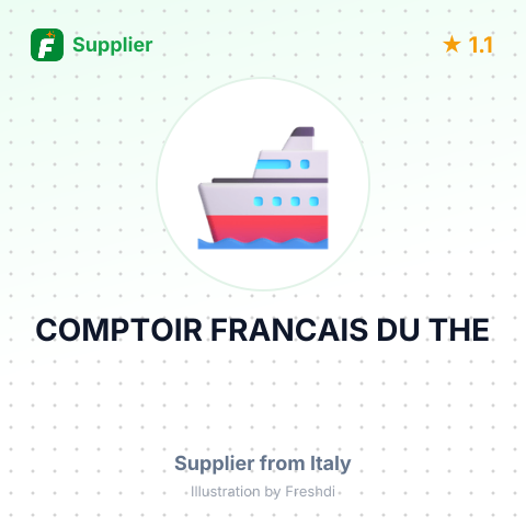 COMPTOIR FRANCAIS DU THE – summary card, no photo uploaded yet