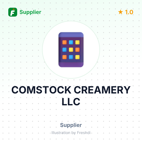 COMSTOCK CREAMERY LLC – summary card, no photo uploaded yet
