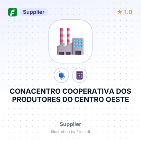 CONACENTRO COOPERATIVA DOS PRODUTORES DO CENTRO OESTE – summary card, no photo uploaded yet