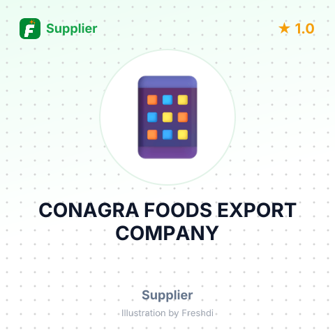 CONAGRA FOODS EXPORT COMPANY – summary card, no photo uploaded yet