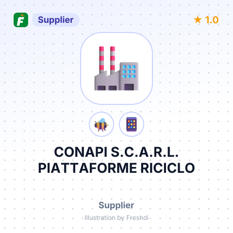 CONAPI S.C.A.R.L. PIATTAFORME RICICLO – summary card, no photo uploaded yet