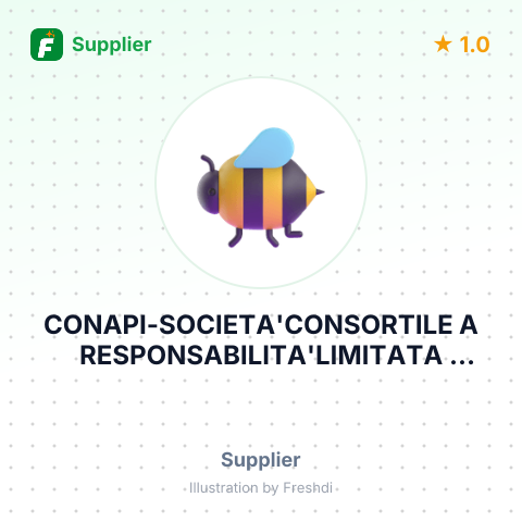 CONAPI-SOCIETA'CONSORTILE A RESPONSABILITA'LIMITATA PIATTAFORME RICICL – summary card, no photo uploaded yet