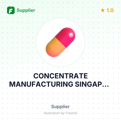 CONCENTRATE MANUFACTURING SINGAPOR E PTE LTD – summary card, no photo uploaded yet