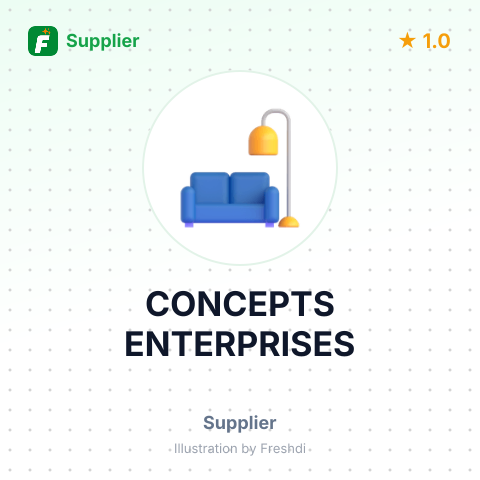 CONCEPTS ENTERPRISES – summary card, no photo uploaded yet
