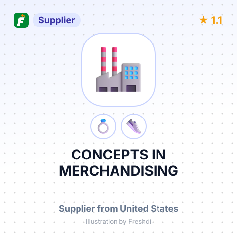 CONCEPTS IN MERCHANDISING – summary card, no photo uploaded yet