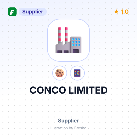 CONCO LIMITED – summary card, no photo uploaded yet