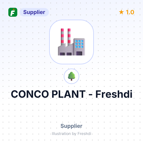 CONCO PLANT – summary card, no photo uploaded yet