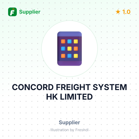 CONCORD FREIGHT SYSTEM HK LIMITED – summary card, no photo uploaded yet