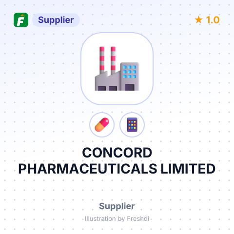 CONCORD PHARMACEUTICALS LIMITED – summary card, no photo uploaded yet