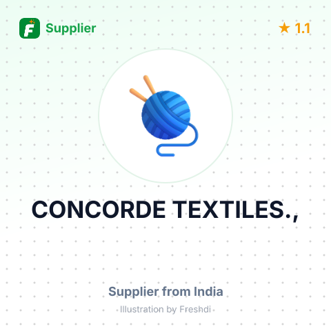 CONCORDE TEXTILES., – summary card, no photo uploaded yet