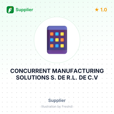 CONCURRENT MANUFACTURING SOLUTIONS S. DE R.L. DE C.V – summary card, no photo uploaded yet