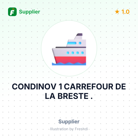 CONDINOV 1 CARREFOUR DE LA BRESTE . – summary card, no photo uploaded yet