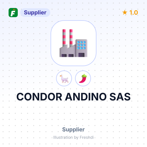 CONDOR ANDINO SAS – summary card, no photo uploaded yet