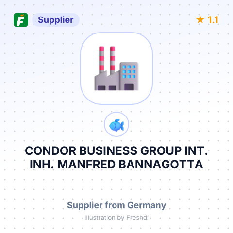 CONDOR BUSINESS GROUP INT. INH. MANFRED BANNAGOTTA – summary card, no photo uploaded yet