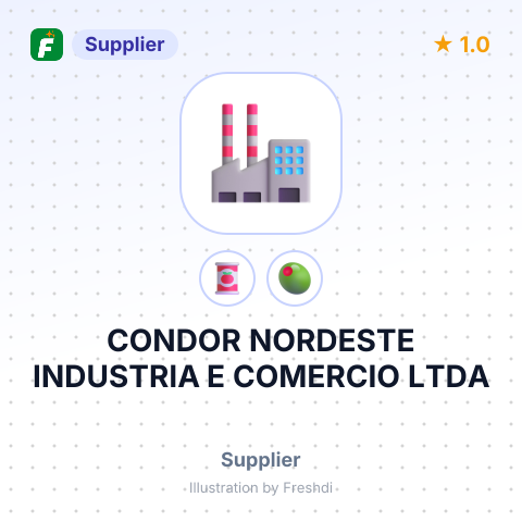 CONDOR NORDESTE INDUSTRIA E COMERCIO LTDA – summary card, no photo uploaded yet