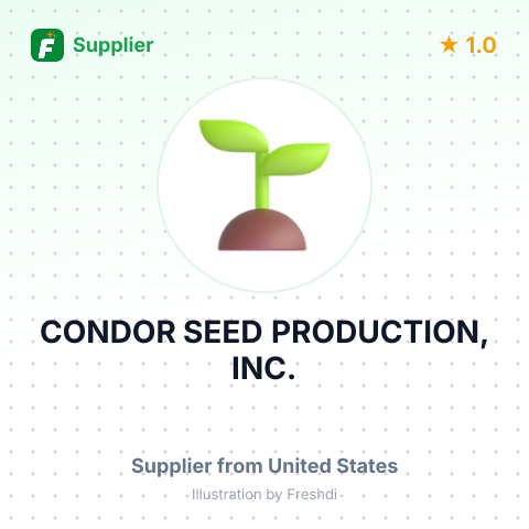 CONDOR SEED PRODUCTION, INC. – summary card, no photo uploaded yet