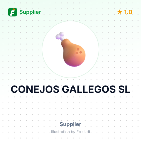 CONEJOS GALLEGOS SL – summary card, no photo uploaded yet