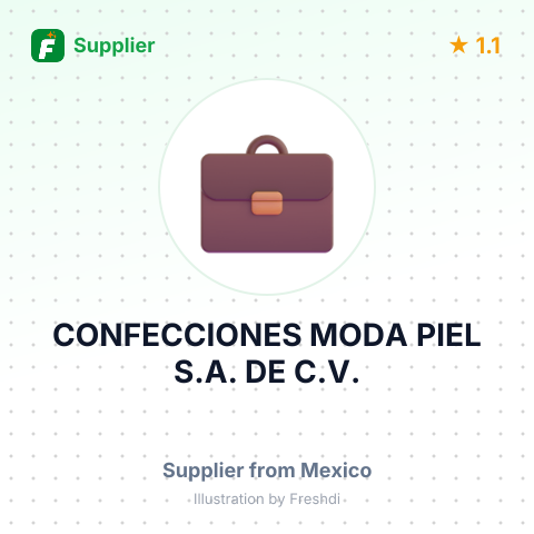 CONFECCIONES MODA PIEL S.A. DE C.V. – summary card, no photo uploaded yet