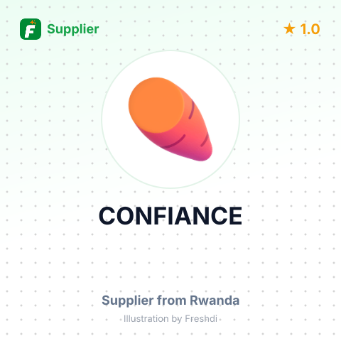 CONFIANCE – summary card, no photo uploaded yet