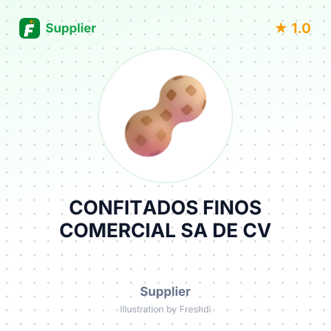 CONFITADOS FINOS COMERCIAL SA DE CV – summary card, no photo uploaded yet