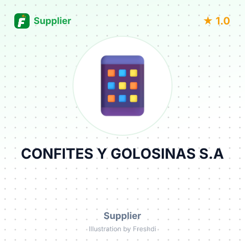 CONFITES Y GOLOSINAS S.A – summary card, no photo uploaded yet