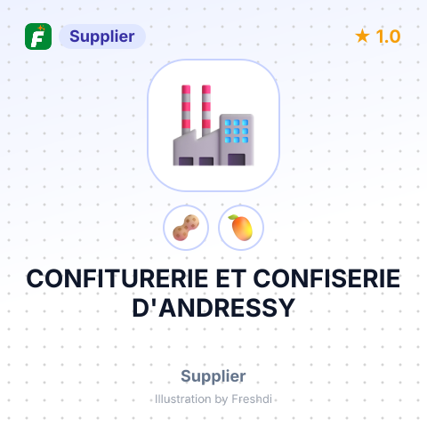 CONFITURERIE ET CONFISERIE D'ANDRESSY – summary card, no photo uploaded yet