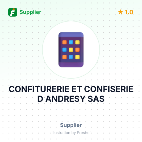 CONFITURERIE ET CONFISERIE D ANDRESY SAS – summary card, no photo uploaded yet
