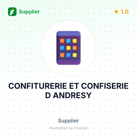 CONFITURERIE ET CONFISERIE D ANDRESY – summary card, no photo uploaded yet
