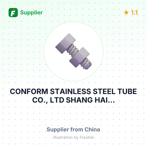 CONFORM STAINLESS STEEL TUBE CO., LTD SHANG HAI... – summary card, no photo uploaded yet