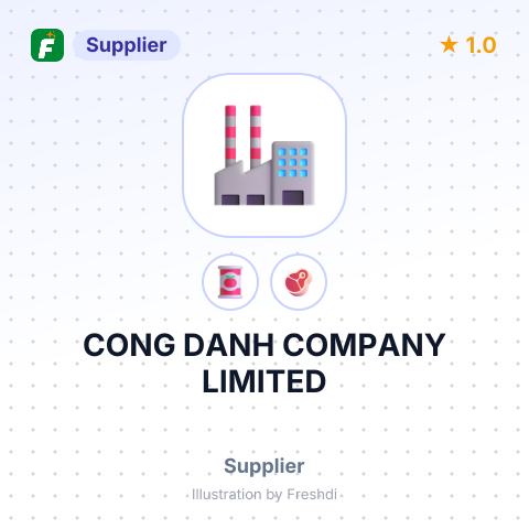 CONG DANH COMPANY LIMITED – summary card, no photo uploaded yet
