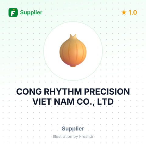 CONG RHYTHM PRECISION VIET NAM CO., LTD – summary card, no photo uploaded yet