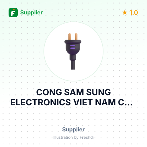 CONG SAM SUNG ELECTRONICS VIET NAM CO., LTD – summary card, no photo uploaded yet