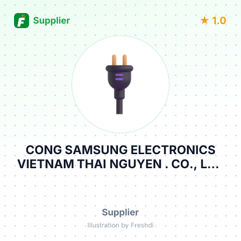 CONG SAMSUNG ELECTRONICS VIETNAM THAI NGUYEN . CO., LTD – summary card, no photo uploaded yet