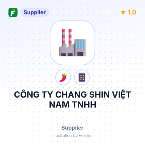 CÔNG TY CHANG SHIN VIỆT NAM TNHH – summary card, no photo uploaded yet