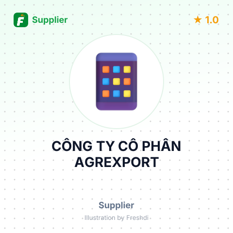 CÔNG TY CỔ PHẦN AGREXPORT – summary card, no photo uploaded yet