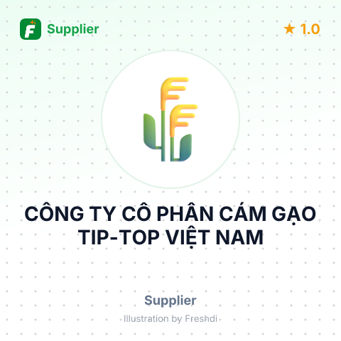 CÔNG TY CỔ PHẦN CÁM GẠO TIP-TOP VIỆT NAM – summary card, no photo uploaded yet