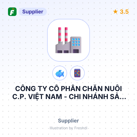 CÔNG TY CỔ PHẦN CHĂN NUÔI C.P. VIỆT NAM - CHI NHÁNH SẢN XUẤT KINH DOANH THỨC ĂN THỦY SẢN – summary card, no photo uploaded yet
