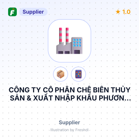 CÔNG TY CỔ PHẦN CHẾ BIẾN THỦY SẢN & XUẤT NHẬP KHẨU PHƯƠNG ANH – summary card, no photo uploaded yet