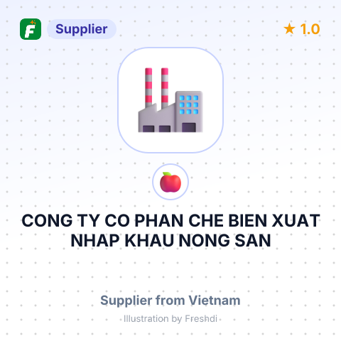 CONG TY CO PHAN CHE BIEN XUAT NHAP KHAU NONG SAN THUC PHAM DONG NAI – summary card, no photo uploaded yet