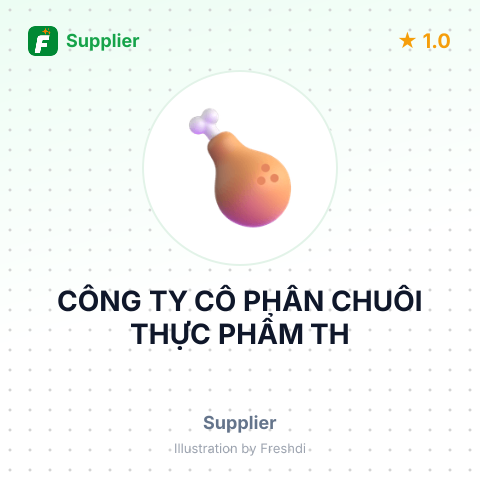 CÔNG TY CỔ PHẦN CHUỖI THỰC PHẨM TH – summary card, no photo uploaded yet