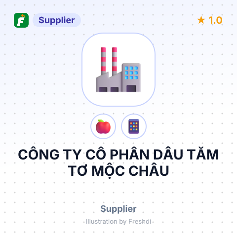 CÔNG TY CỔ PHẦN DÂU TẰM TƠ MỘC CHÂU – summary card, no photo uploaded yet
