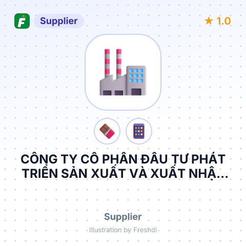 CÔNG TY CỔ PHẦN ĐẦU TƯ PHÁT TRIỂN SẢN XUẤT VÀ XUẤT NHẬP KHẨU AN PHƯỚC – summary card, no photo uploaded yet