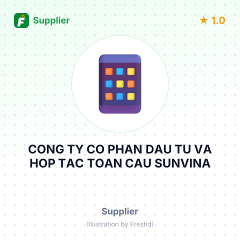 CONG TY CO PHAN DAU TU VA HOP TAC TOAN CAU SUNVINA – summary card, no photo uploaded yet