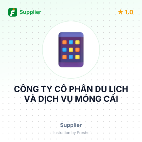 CÔNG TY CỔ PHẦN DU LỊCH VÀ DỊCH VỤ MÓNG CÁI – summary card, no photo uploaded yet