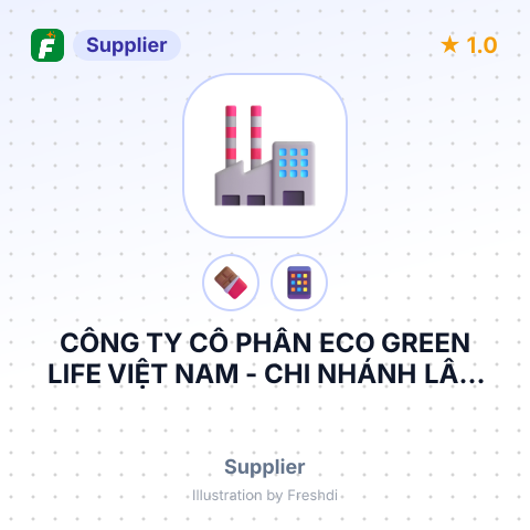 CÔNG TY CỔ PHẦN ECO GREEN LIFE VIỆT NAM - CHI NHÁNH LÂM ĐỒNG – summary card, no photo uploaded yet