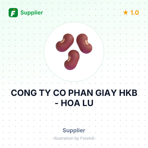 CONG TY CO PHAN GIAY HKB - HOA LU – summary card, no photo uploaded yet