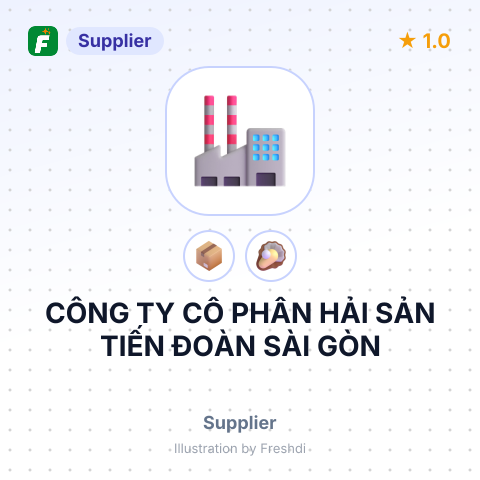 CÔNG TY CỔ PHẦN HẢI SẢN TIẾN ĐOÀN SÀI GÒN – summary card, no photo uploaded yet